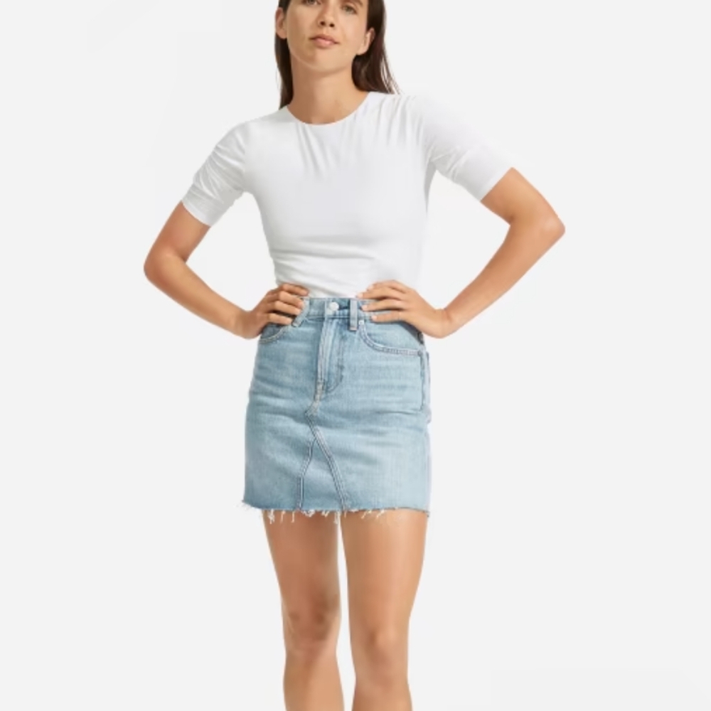 Everlane crew neck bodysuit bikini